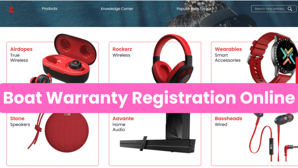 Boat Warranty Registration Online