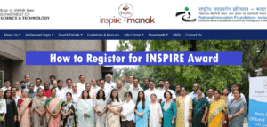 INSPIRE Award Registration 2025