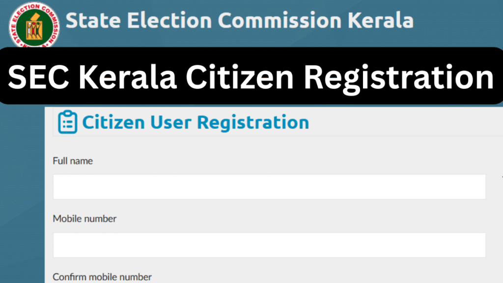 sec kerala gov in citizen registration